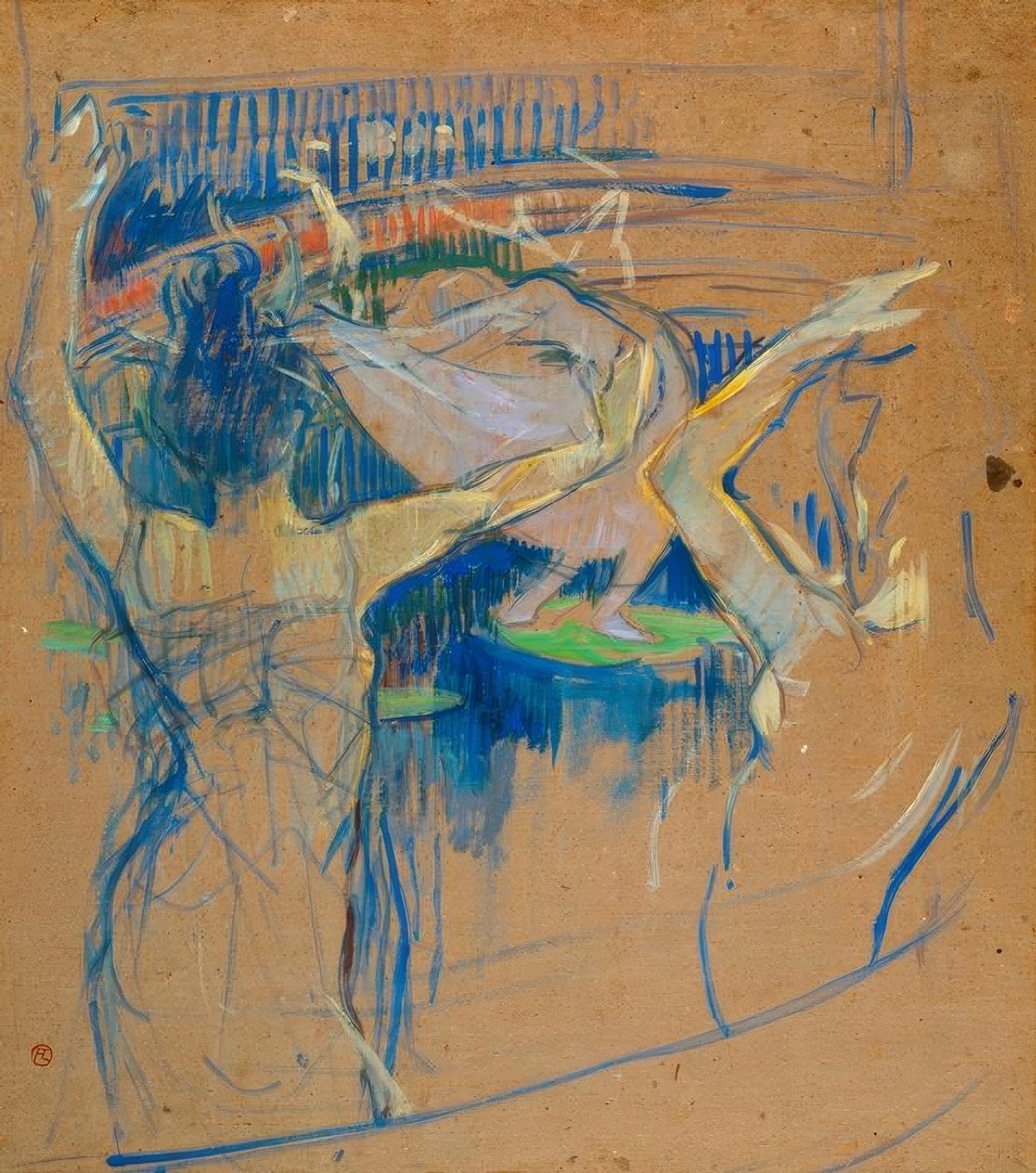 Das Ballett Papa Chryzantéma od Henri de Toulouse Lautrec