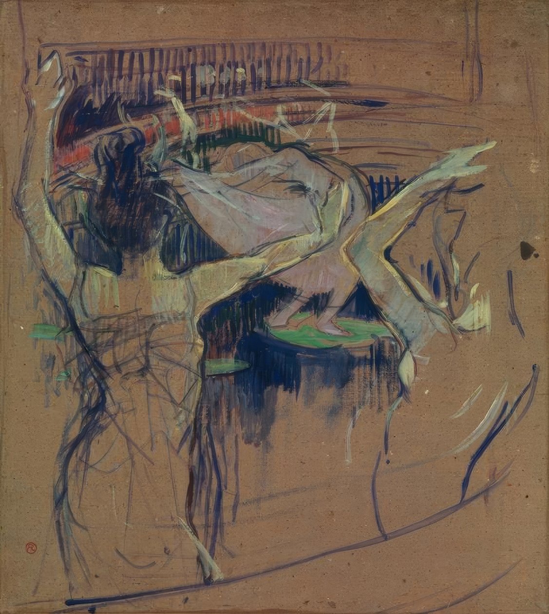 Das Ballett Papa Chryzantéma od Henri de Toulouse Lautrec