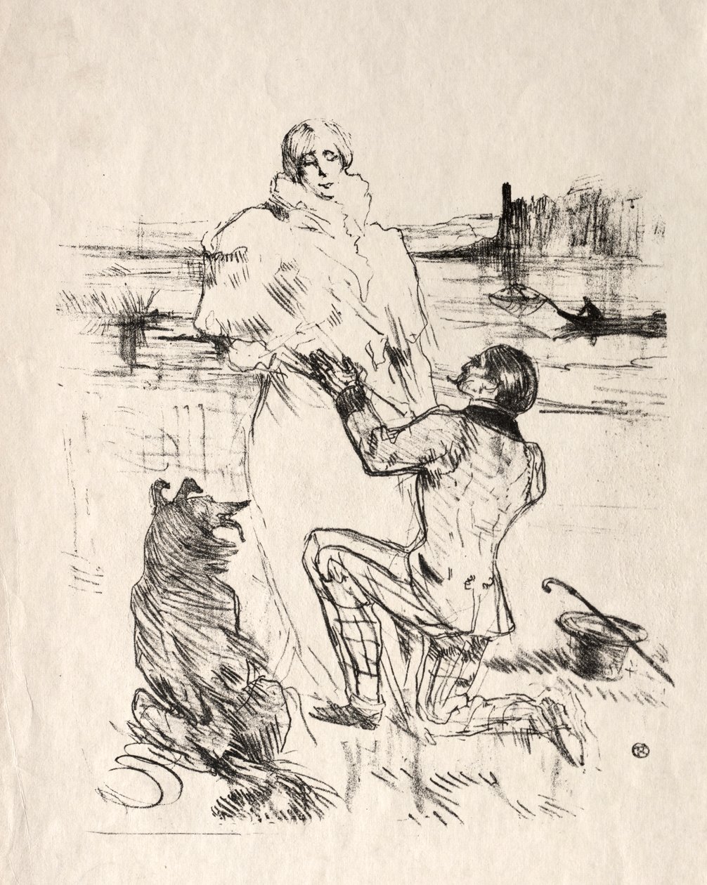 Tvrzení od Henri de Toulouse Lautrec
