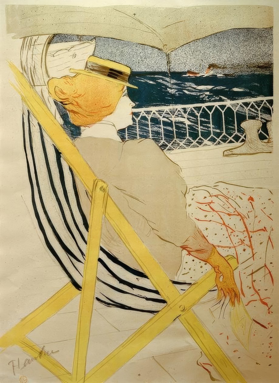 Cestující z kabiny 54 od Henri de Toulouse Lautrec