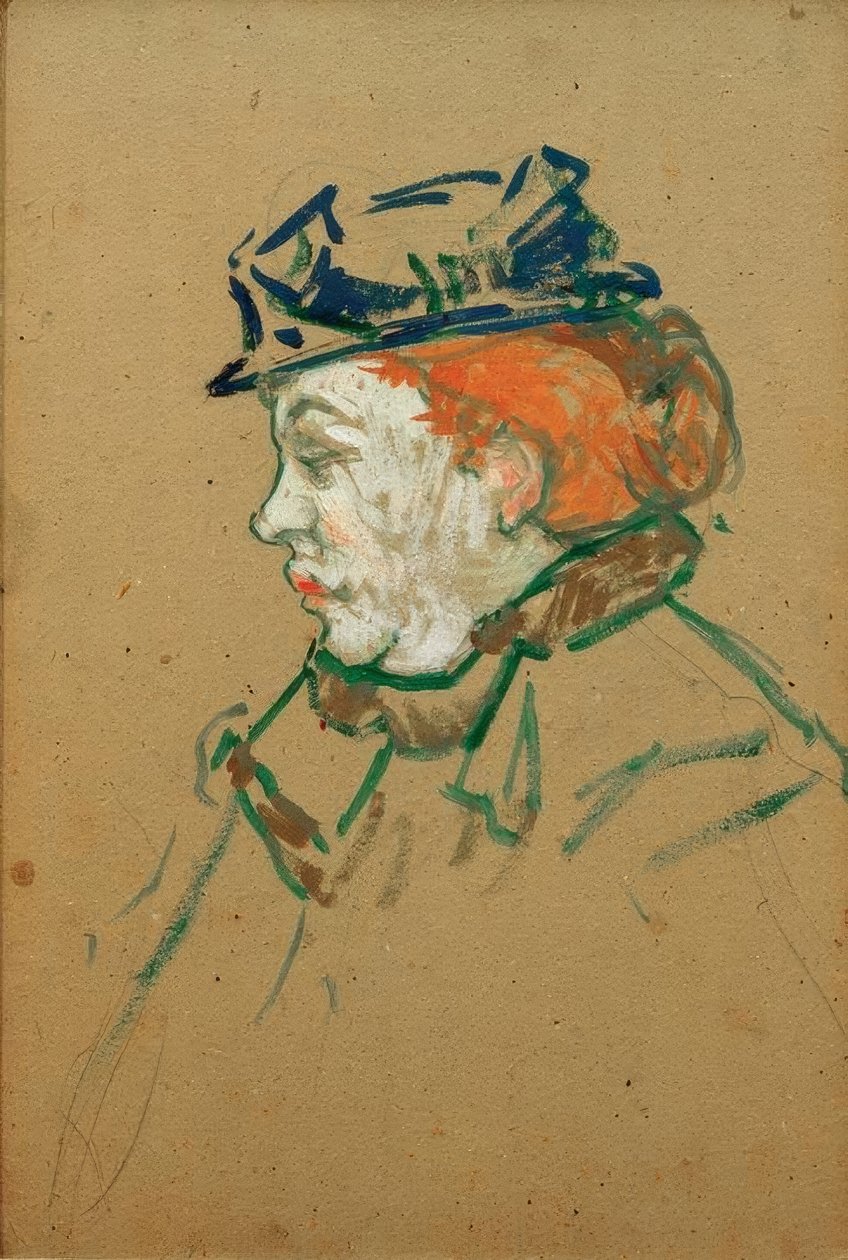 Tanečnice Gabrielle od Henri de Toulouse Lautrec