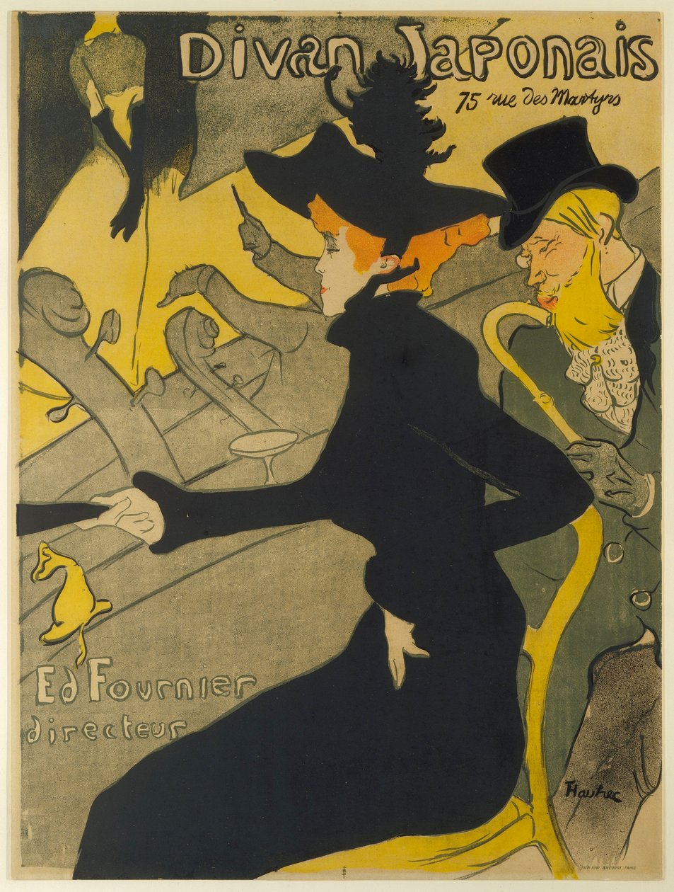 Japonská pohovka od Henri de Toulouse Lautrec