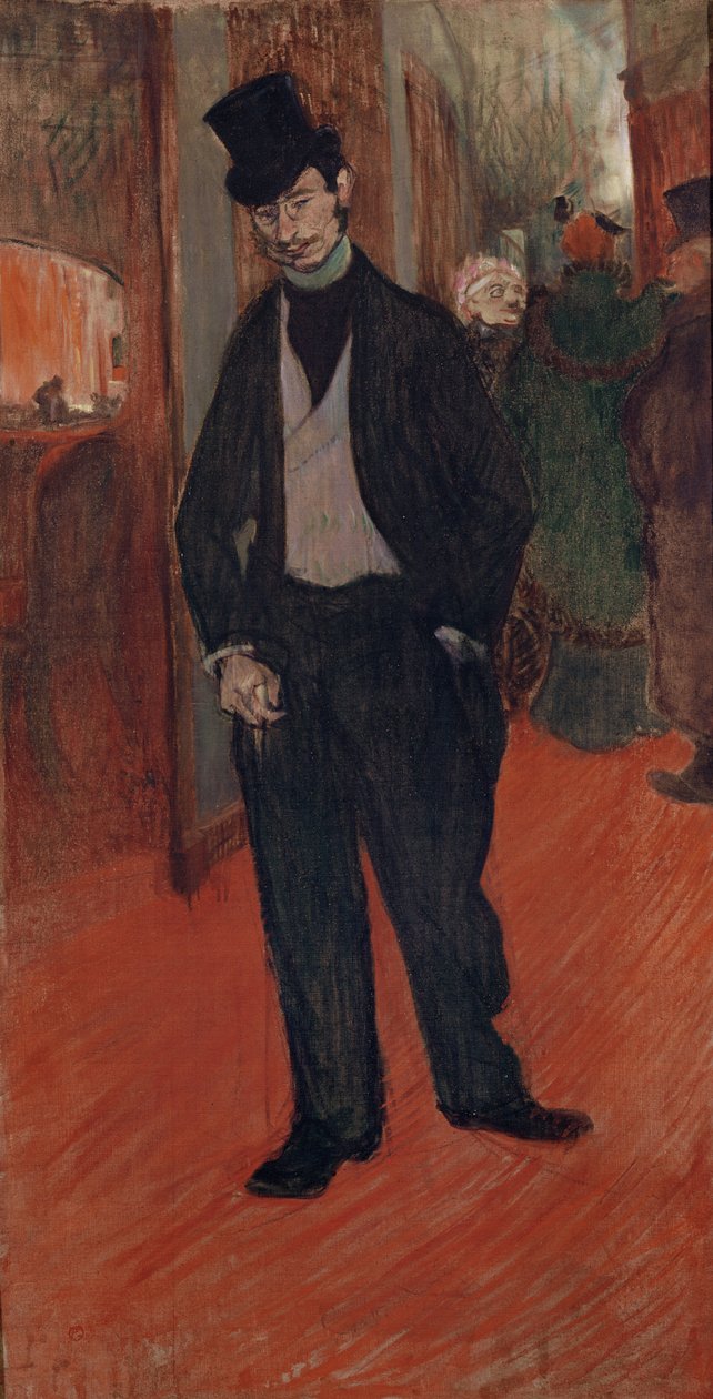 Doktor Gabriel Tapié de Céleyran v divadelním sále, 1894 od Henri de Toulouse Lautrec