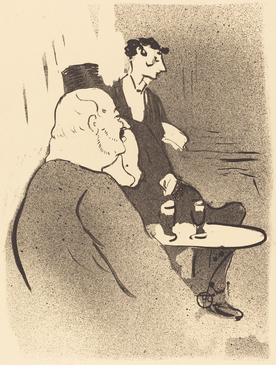 Ducarre u velvyslanců od Henri de Toulouse Lautrec