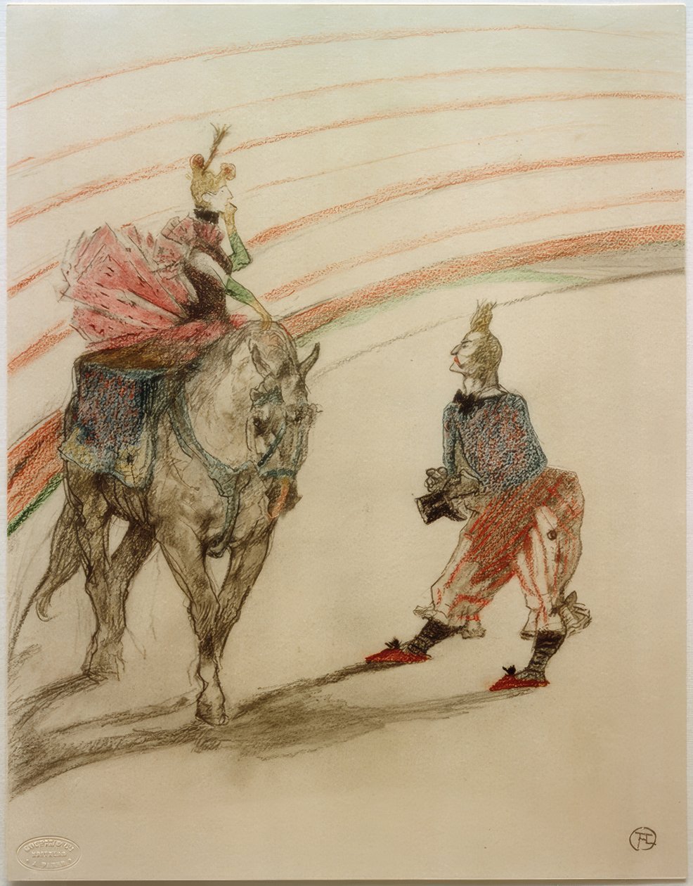 Panelový panoš (je milá, mladá dáma) od Henri de Toulouse Lautrec