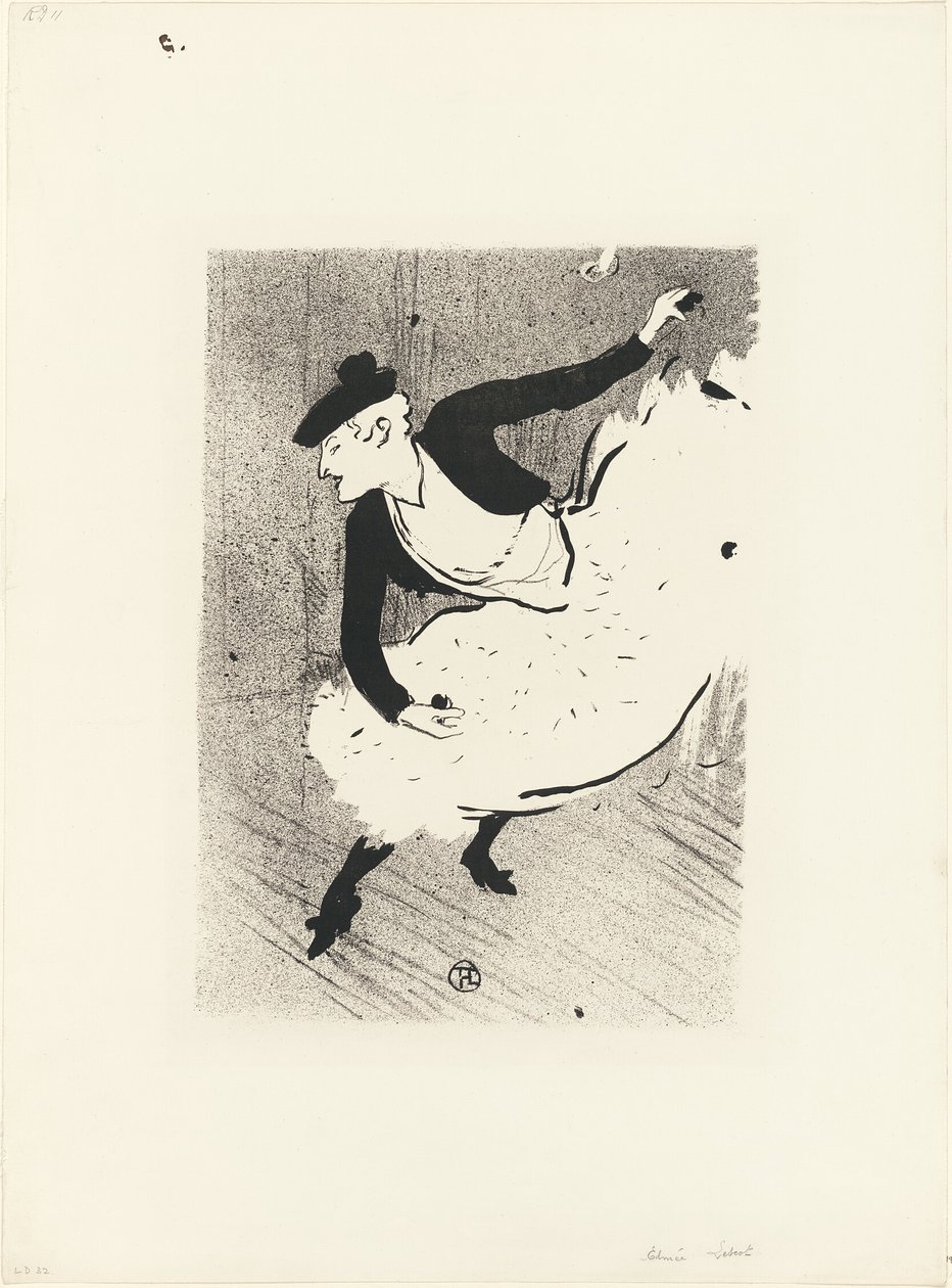 Edmée Lescot, od Le Café-Concert od Henri de Toulouse Lautrec