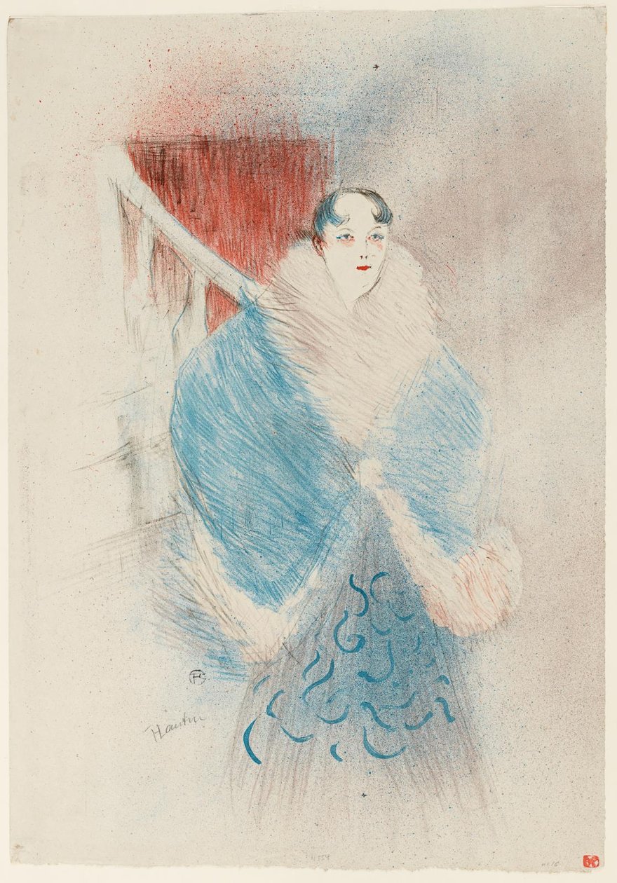 Elsa, zvaná Vídeňská od Henri de Toulouse Lautrec