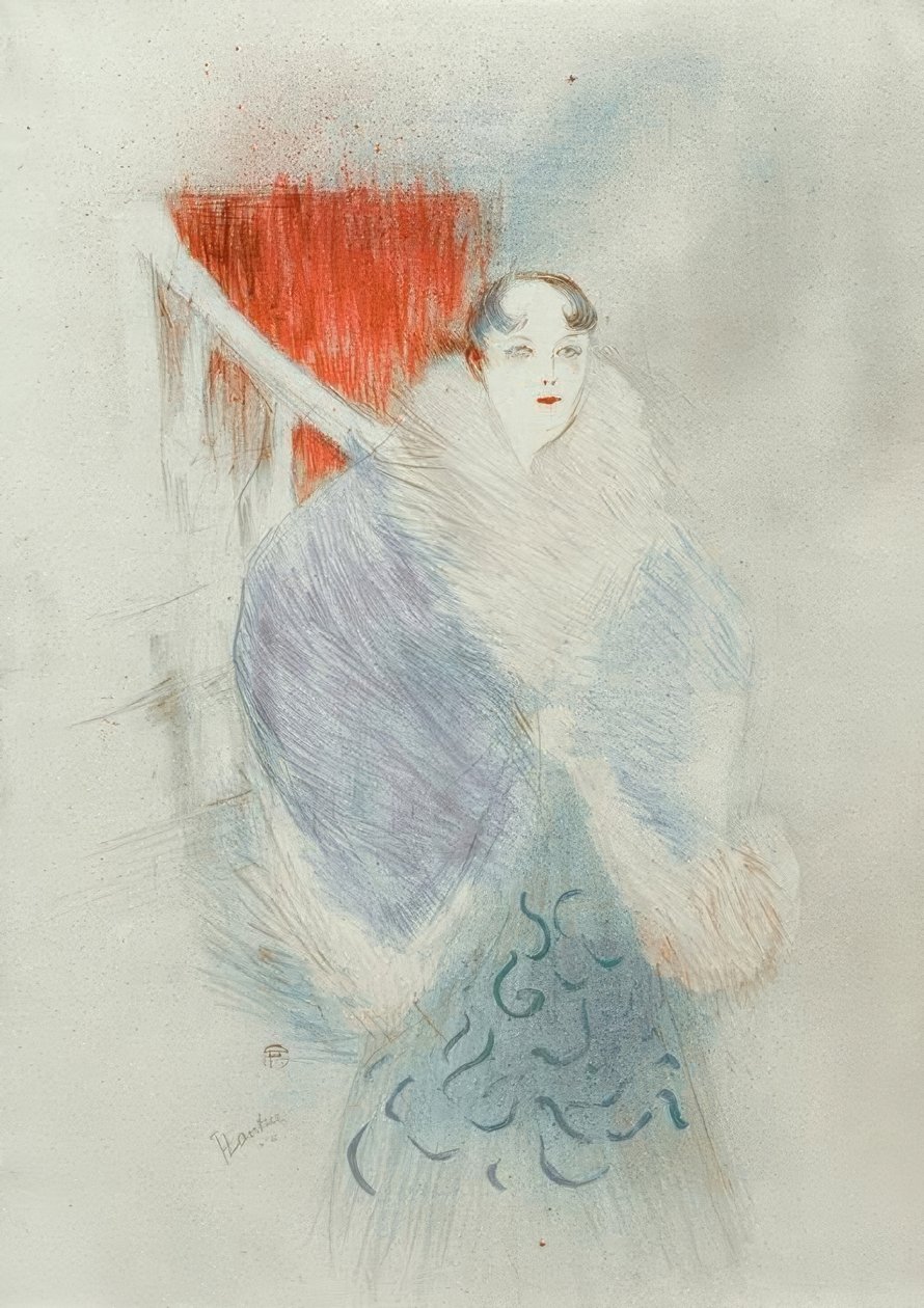 Elsa, Vídeňačka od Henri de Toulouse Lautrec