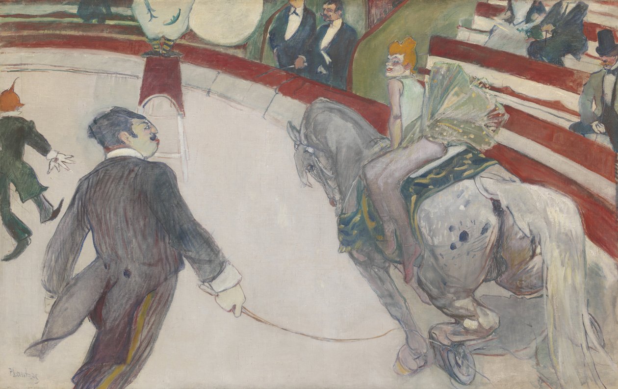 Jezdectví v Cirque Fernando, 188788. od Henri de Toulouse Lautrec