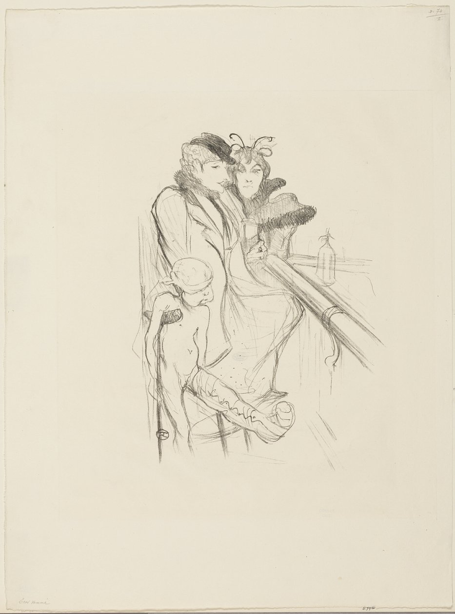 eros vanne od Henri de Toulouse Lautrec