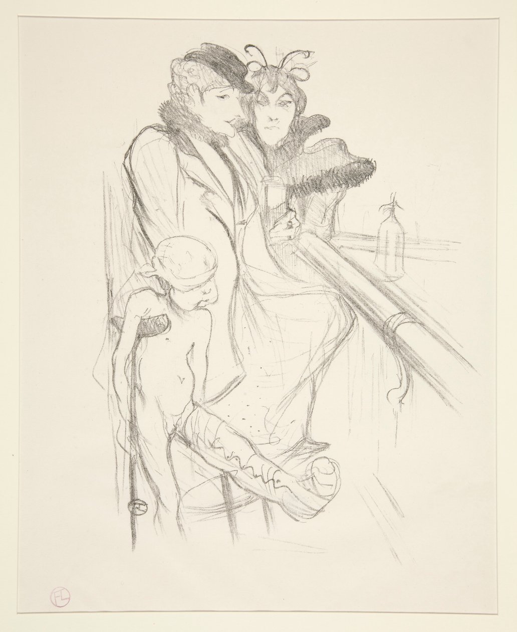 Eros vanne (Eros poražen) od Henri de Toulouse Lautrec