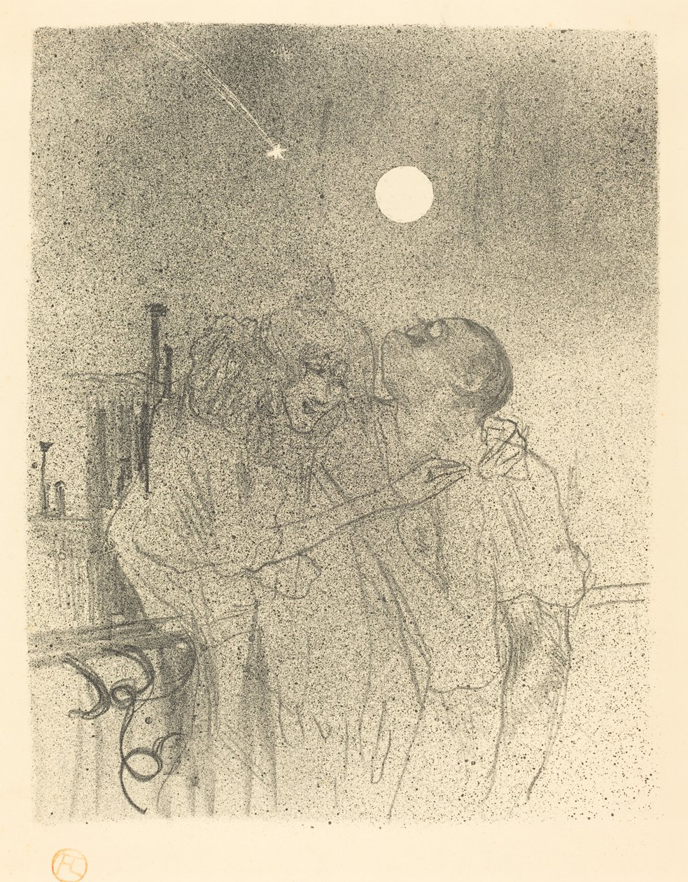Shooting Stars, 1895. od Henri de Toulouse Lautrec