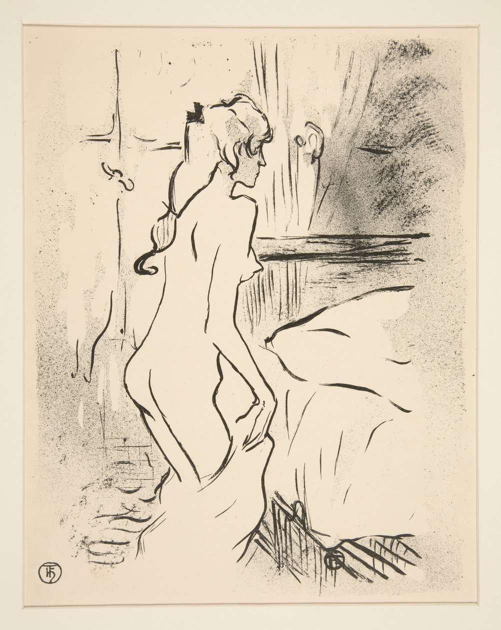 Etude de femme (studie ženy) od Henri de Toulouse Lautrec