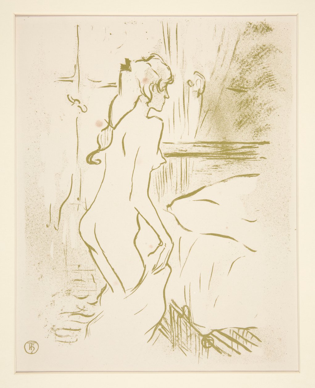 Etude de femme (studie ženy) od Henri de Toulouse Lautrec