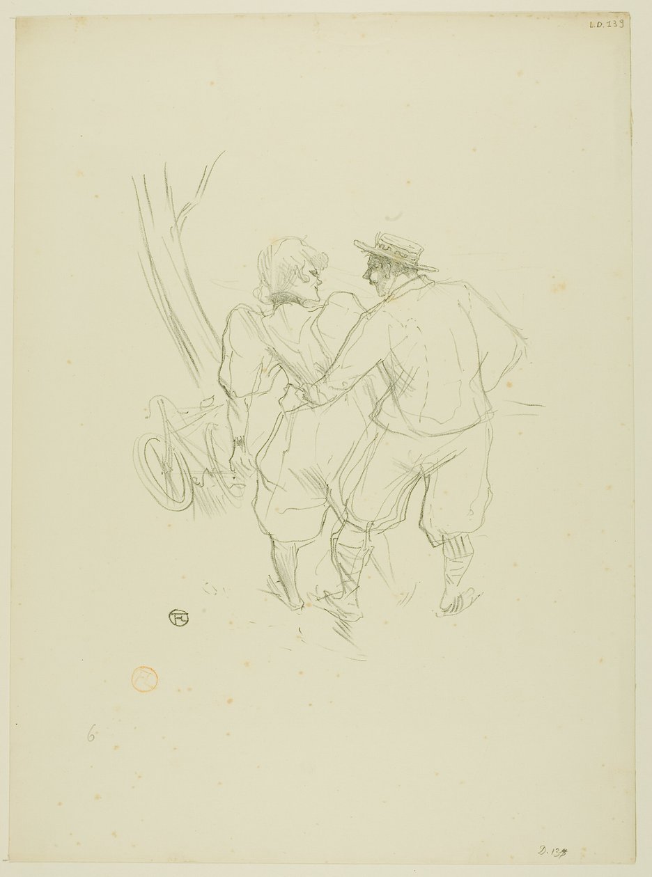 Floréal, z Melodies od Désiré Dihau od Henri de Toulouse Lautrec