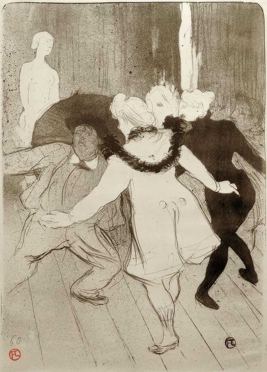 Folies Bergère, Les Pudeurs de Monsieur Prudhomme od Henri de Toulouse Lautrec