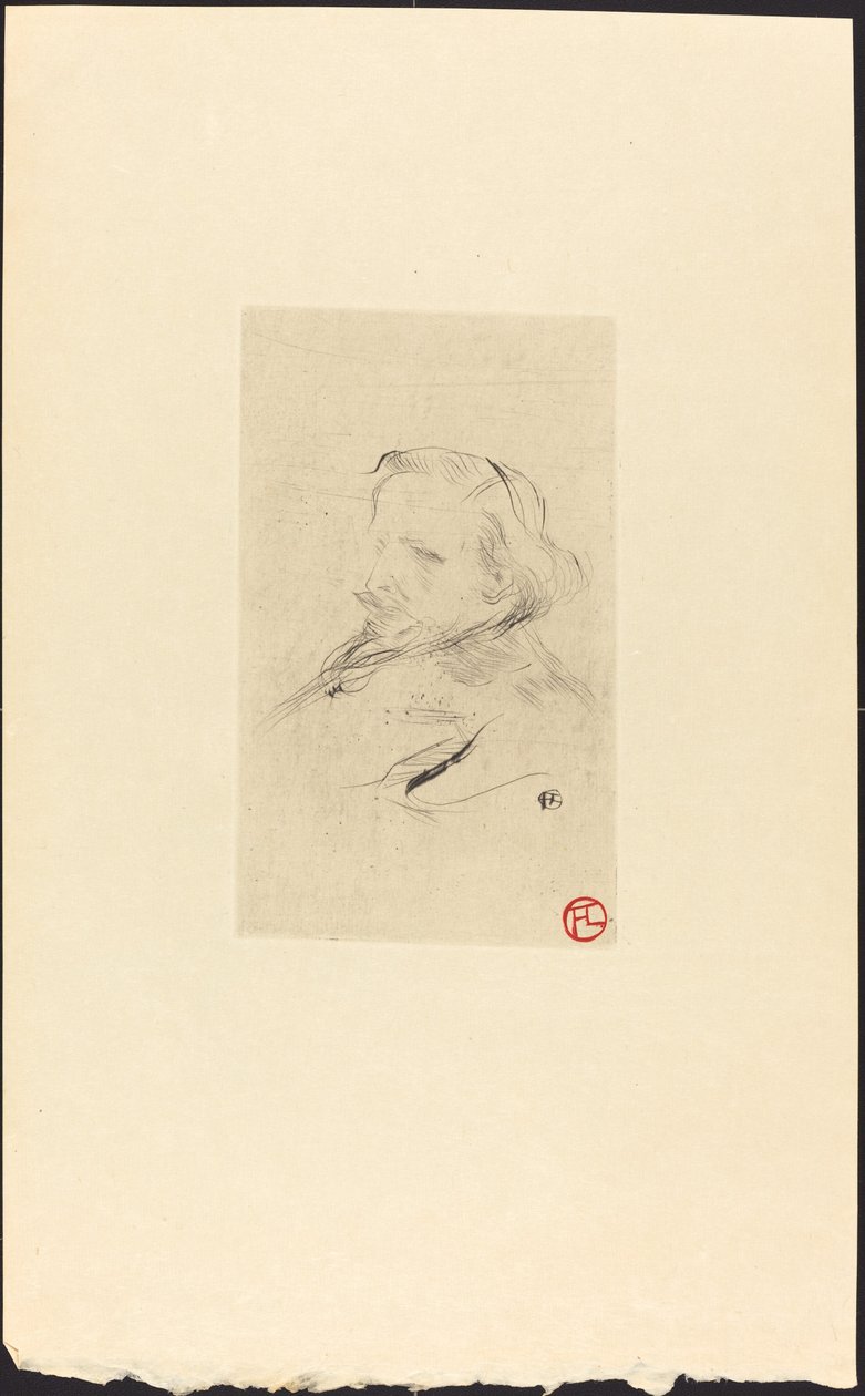 Francis Jourdain, 1898. od Henri de Toulouse Lautrec