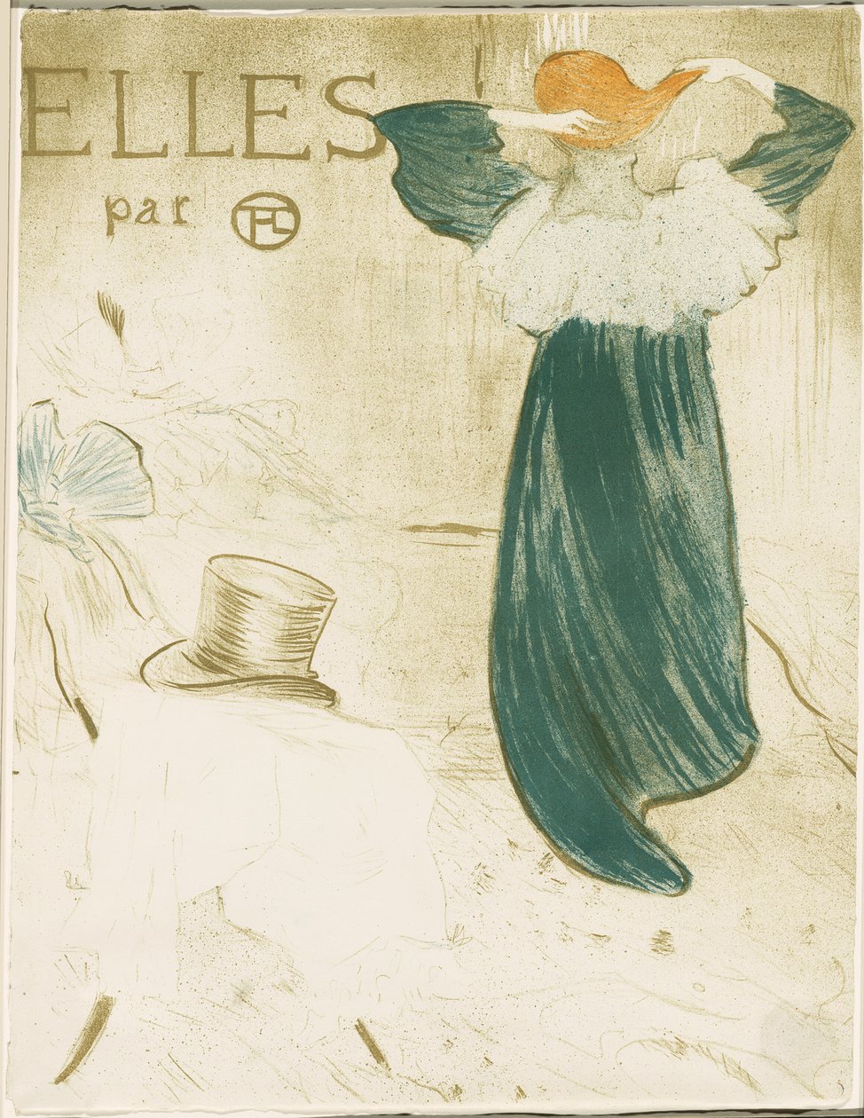 Frontispis, od Elles od Henri de Toulouse Lautrec