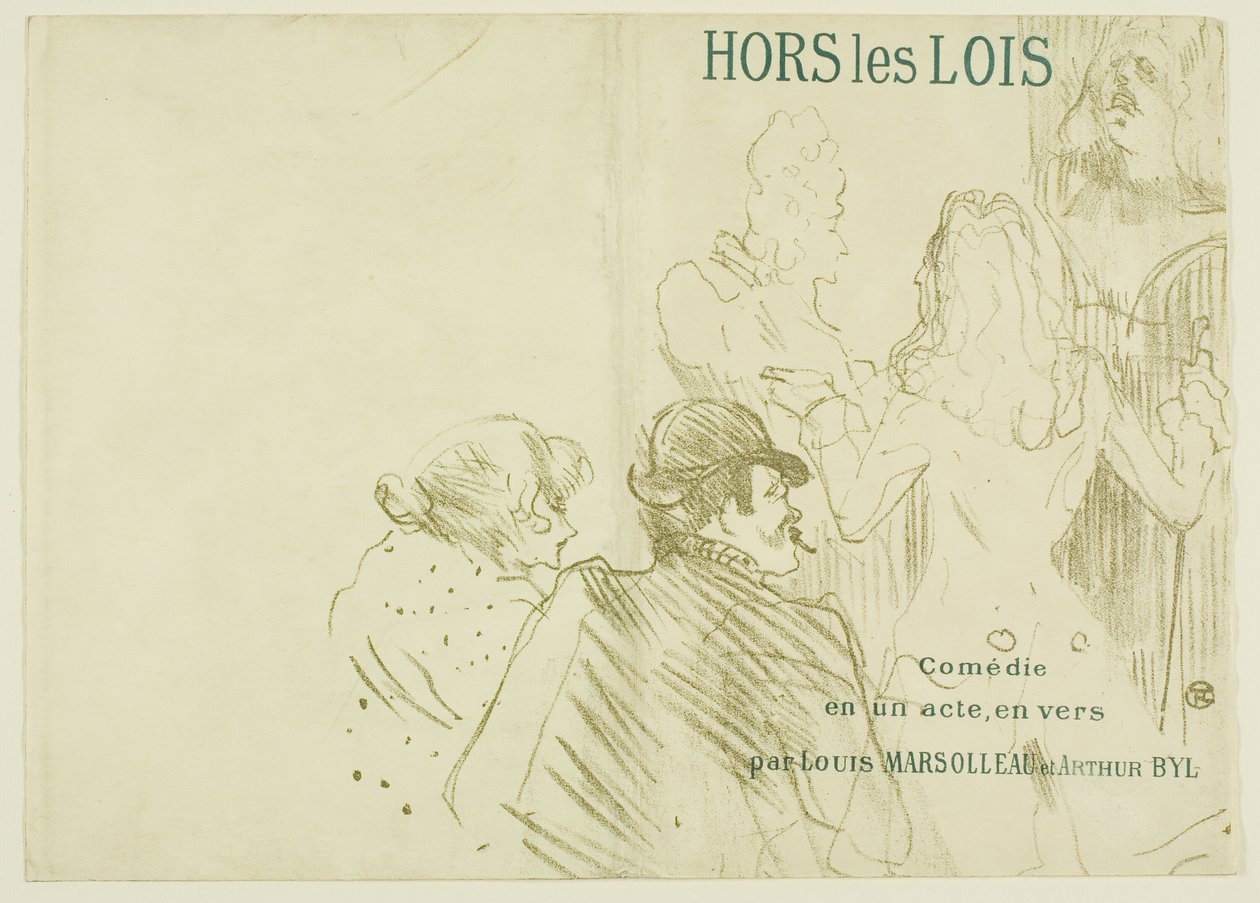 Pocta Molierovi od Henri de Toulouse Lautrec