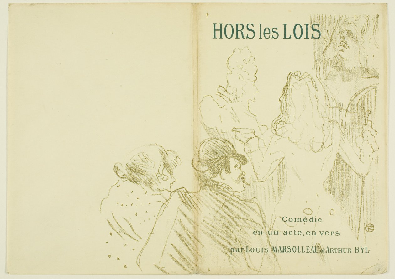 Pocta Moliérovi od Henri de Toulouse Lautrec