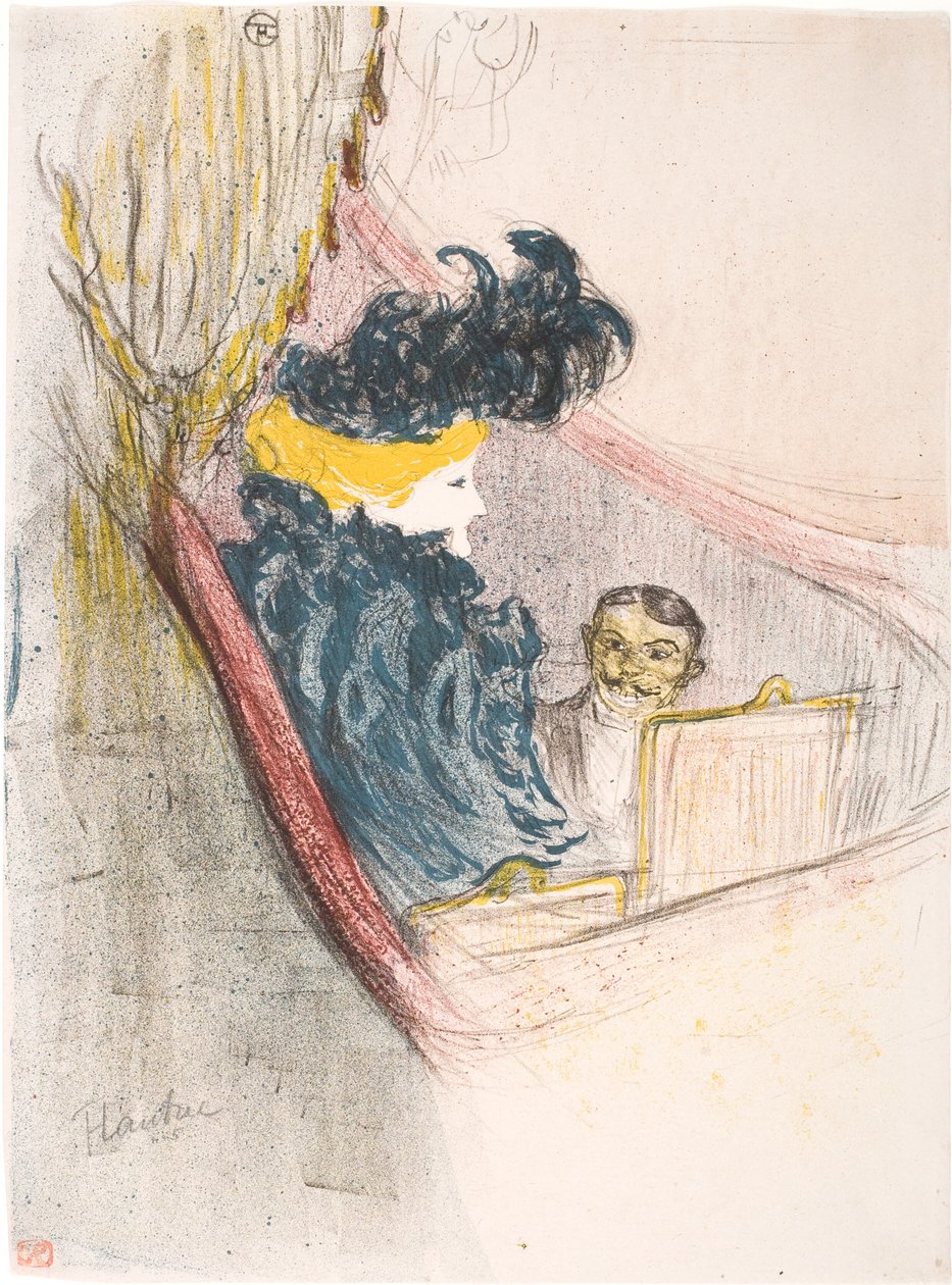 knížecí idyla od Henri de Toulouse Lautrec