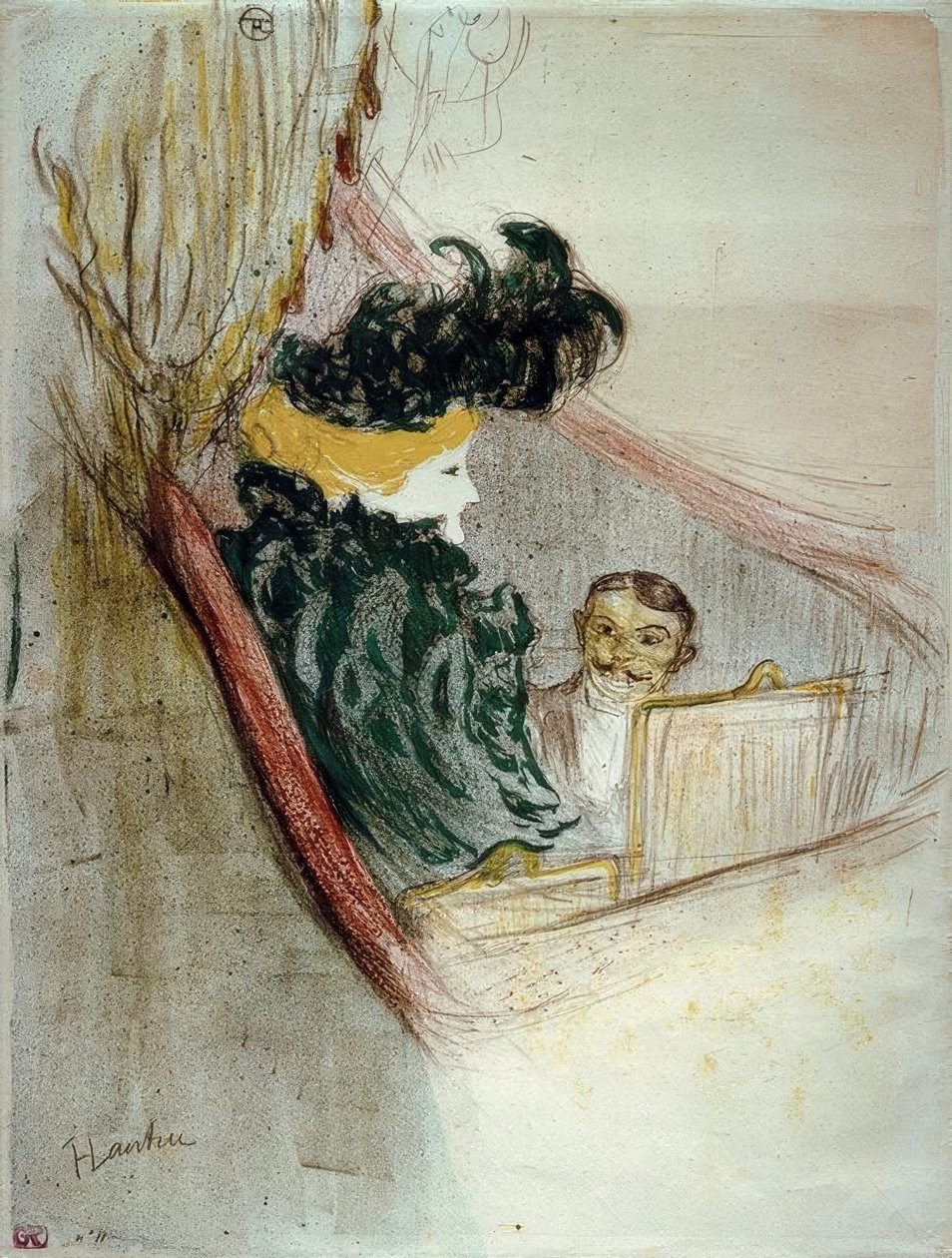 Knížecí idylka od Henri de Toulouse Lautrec