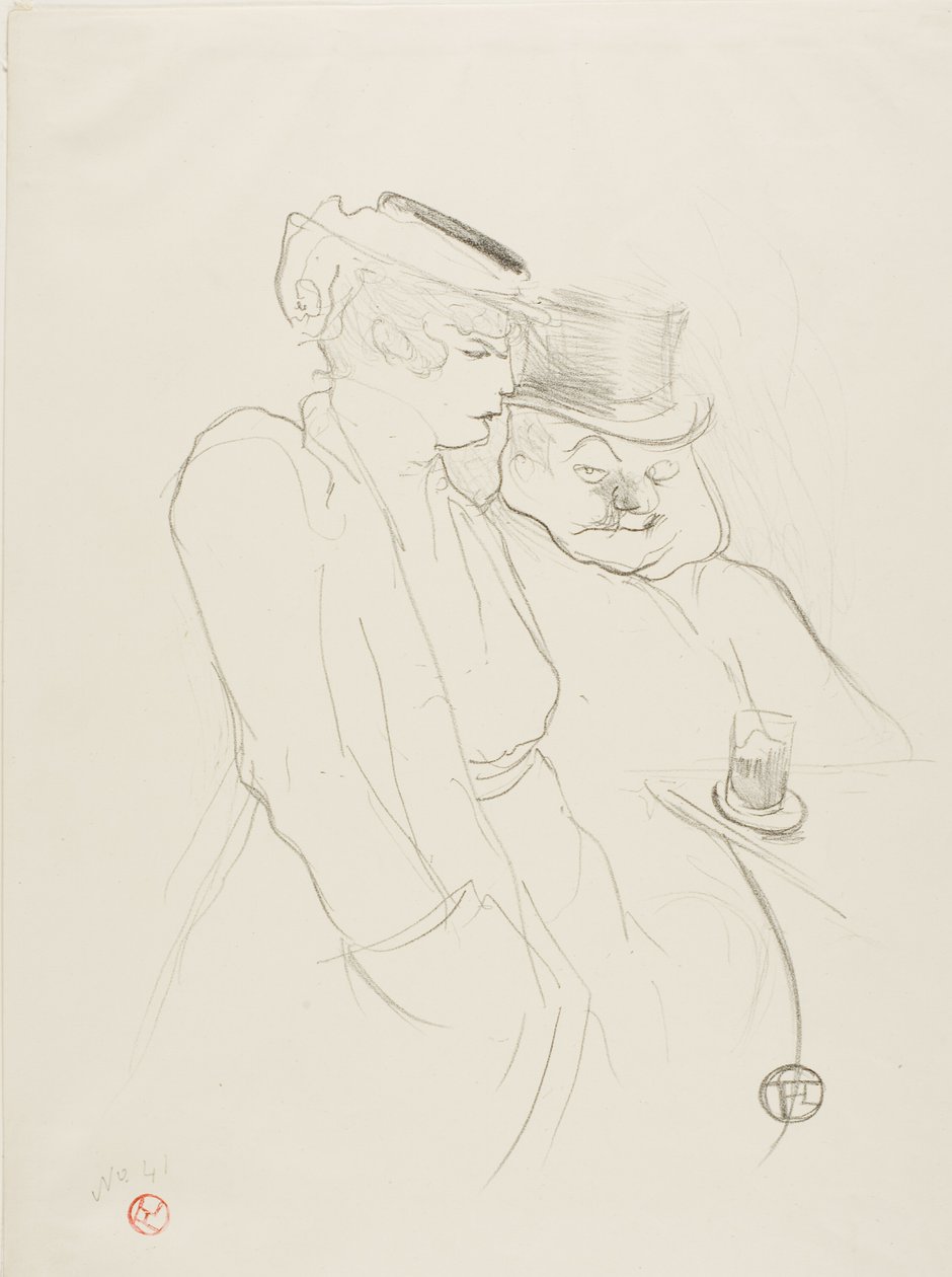 Ve čtyřiceti od Henri de Toulouse Lautrec