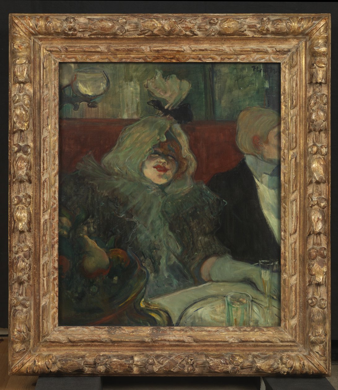 V soukromé jídelně (U Rat Mort), kolem roku 1899 (viz také 3749) od Henri de Toulouse Lautrec