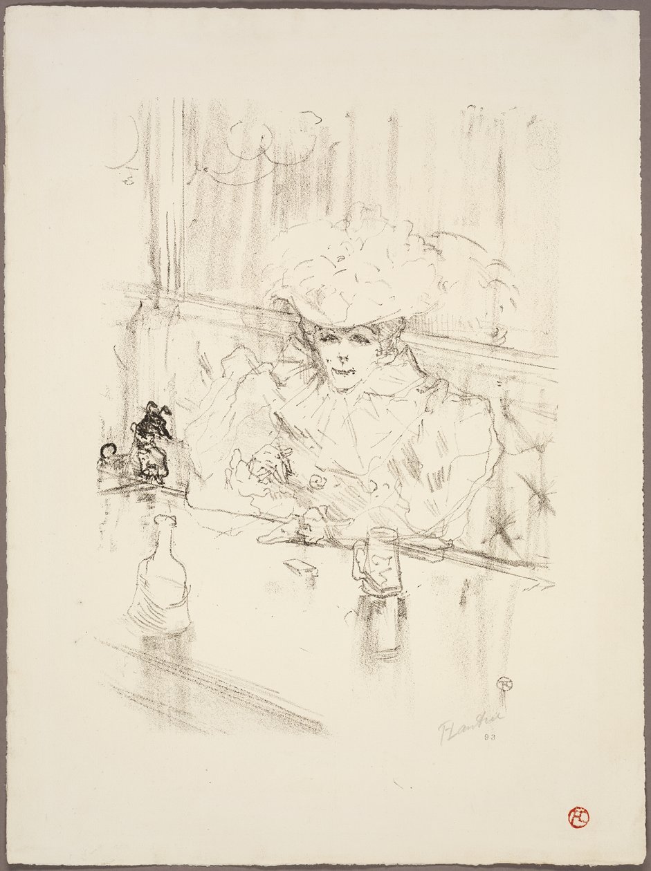 V Hannetonu od Henri de Toulouse Lautrec