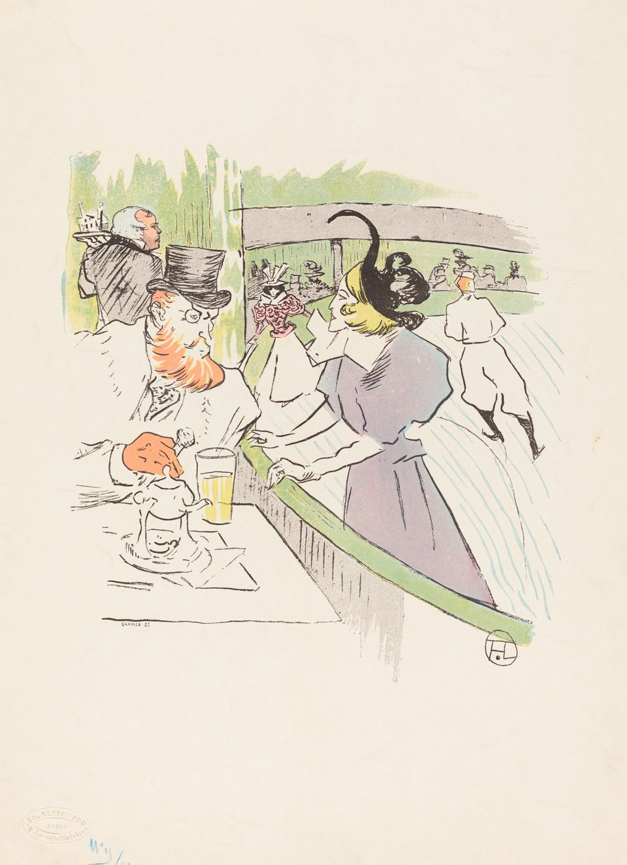 V bruslařské profesionální kráse, 1895. od Henri de Toulouse Lautrec
