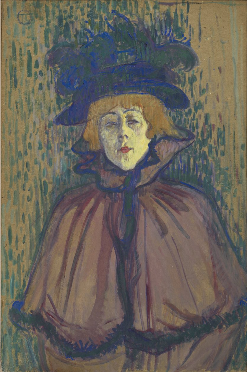Jane Avril, 1891-92 od Henri de Toulouse Lautrec