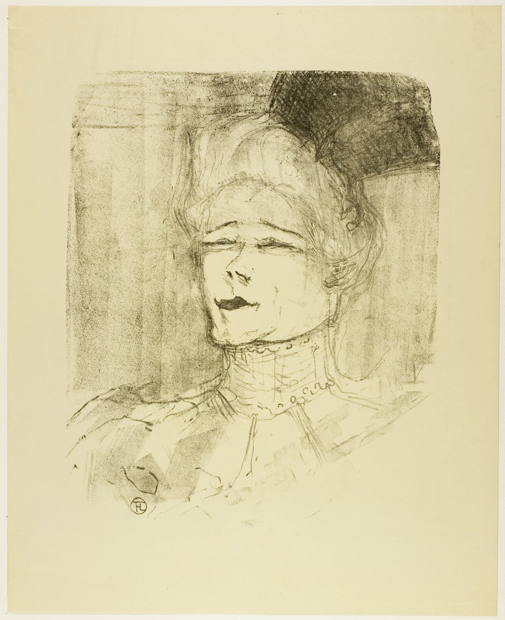 Jeanne Granier, z Treize Lithographies od Henri de Toulouse Lautrec