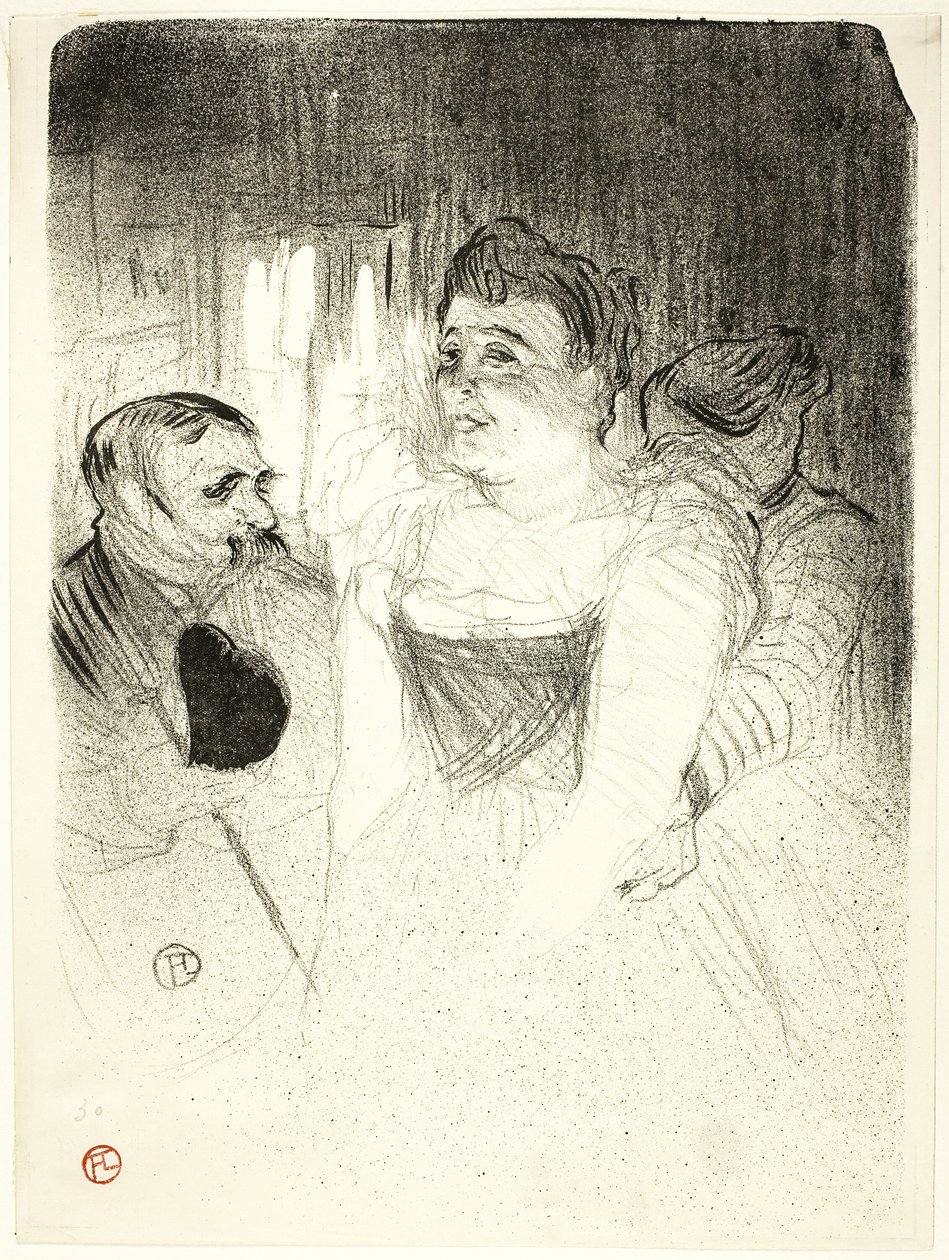 soudce od Henri de Toulouse Lautrec