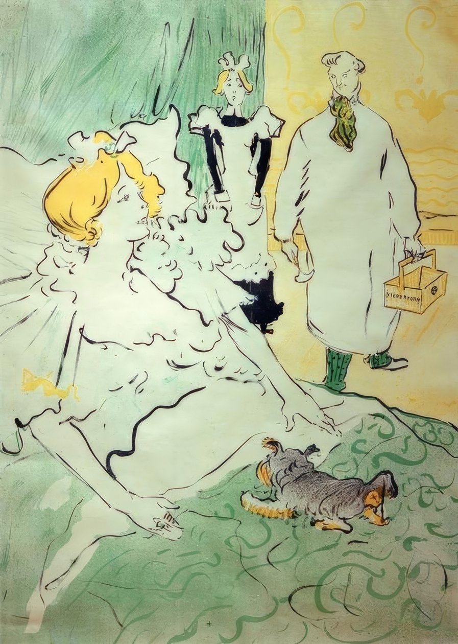 Moderní řemeslník od Henri de Toulouse Lautrec