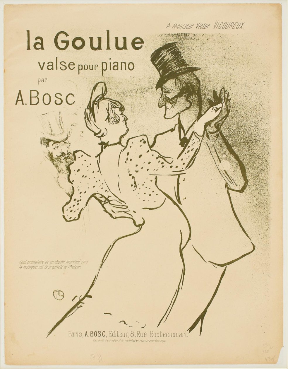 zpoždění Continental E od Henri de Toulouse Lautrec