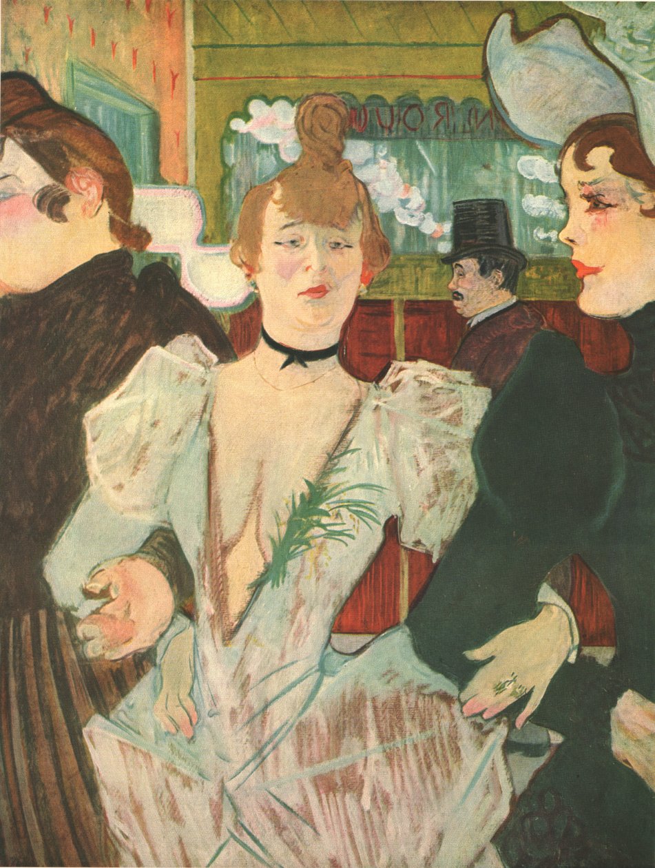 „La Goulue v Moulin Rouge“, 1892, 1952. od Henri de Toulouse Lautrec