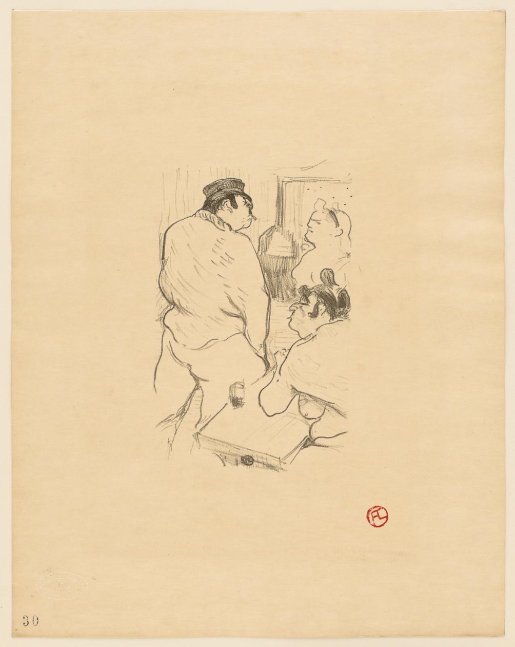 Teror Grenelle od Henri de Toulouse Lautrec