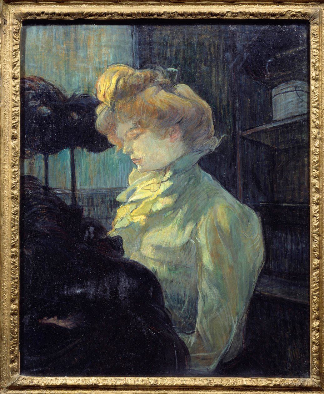 Milliner Obraz Henriho de Toulouse Lautreca (1864-1901) 1900 Sun. 0,61x0,49 m Albi, muzeum Toulouse Lautreca od Henri de Toulouse Lautrec