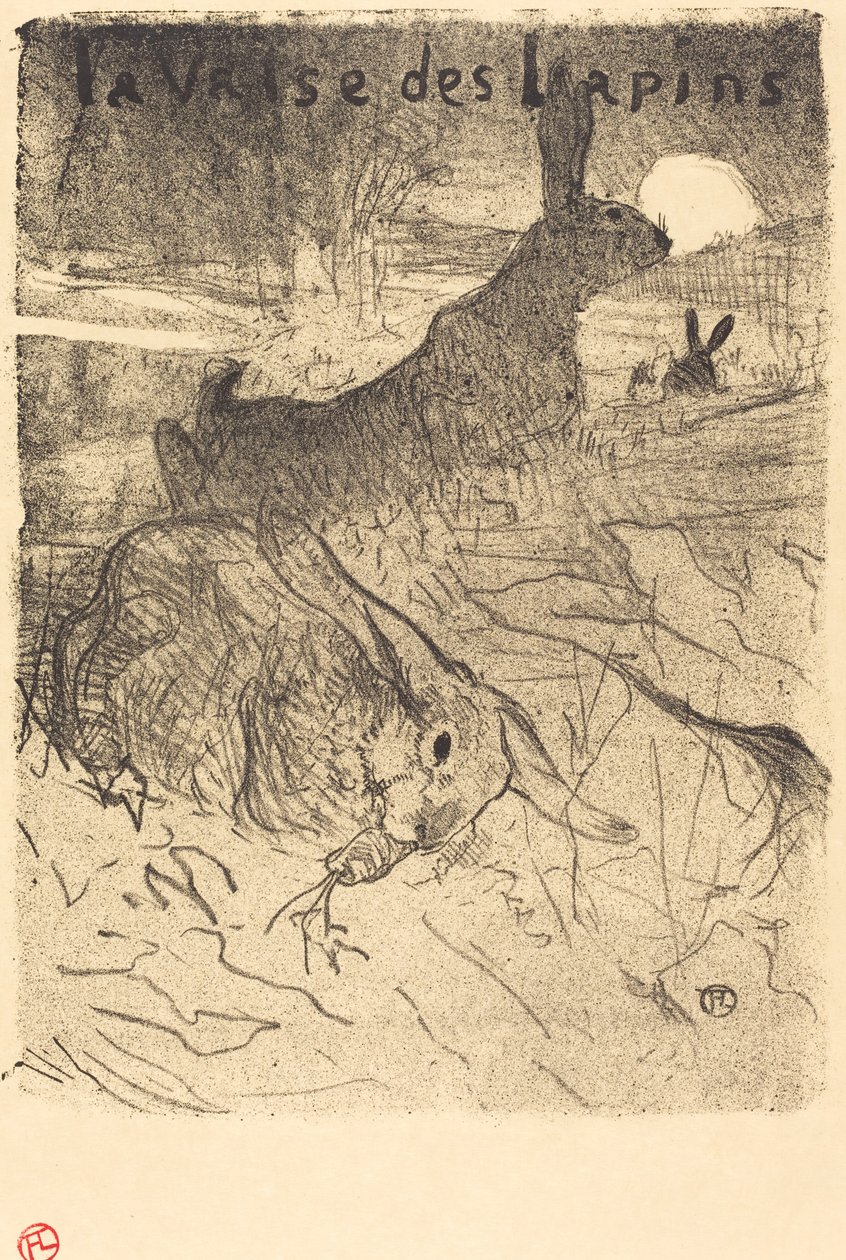Králičí valčík od Henri de Toulouse Lautrec