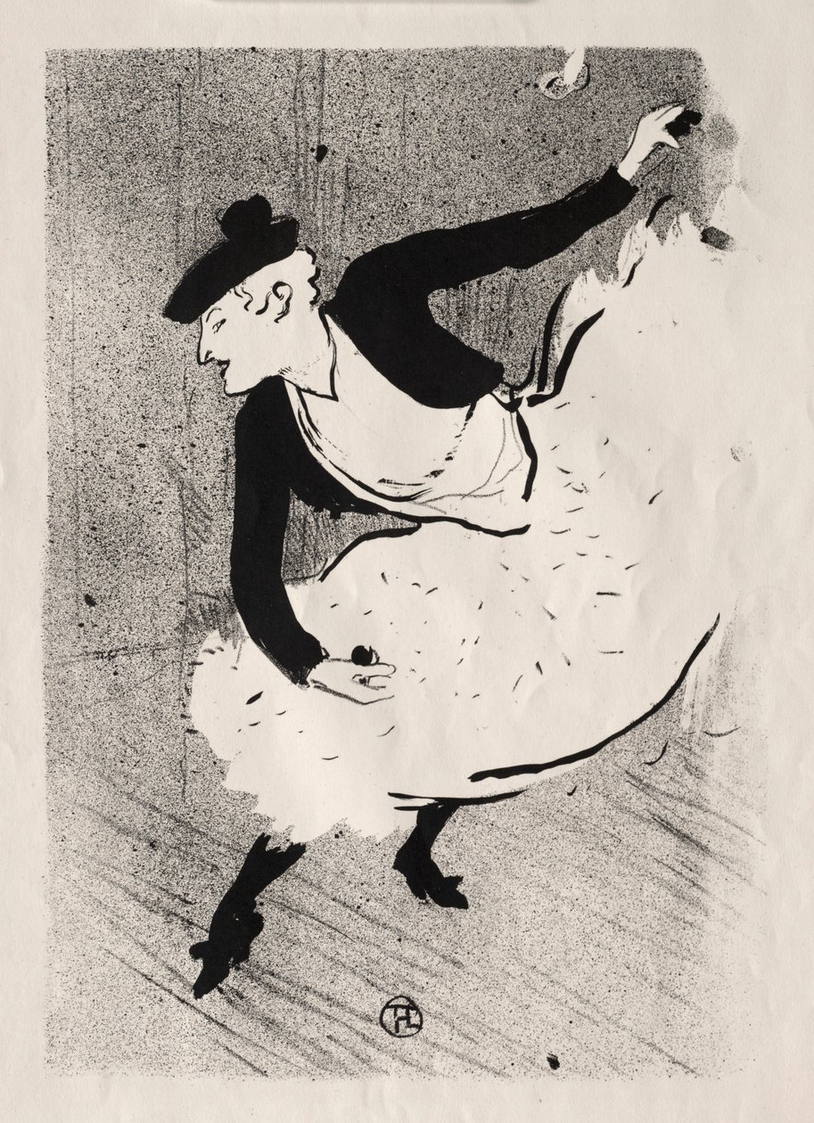 Le Café-concert: Edmée Lescot od Henri de Toulouse Lautrec