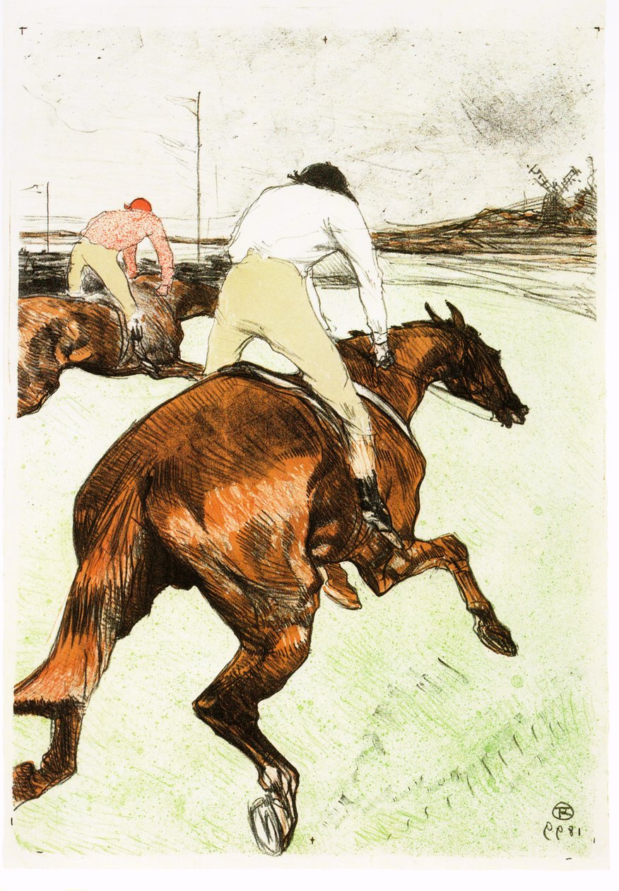 Žokej, 1899 od Henri de Toulouse Lautrec