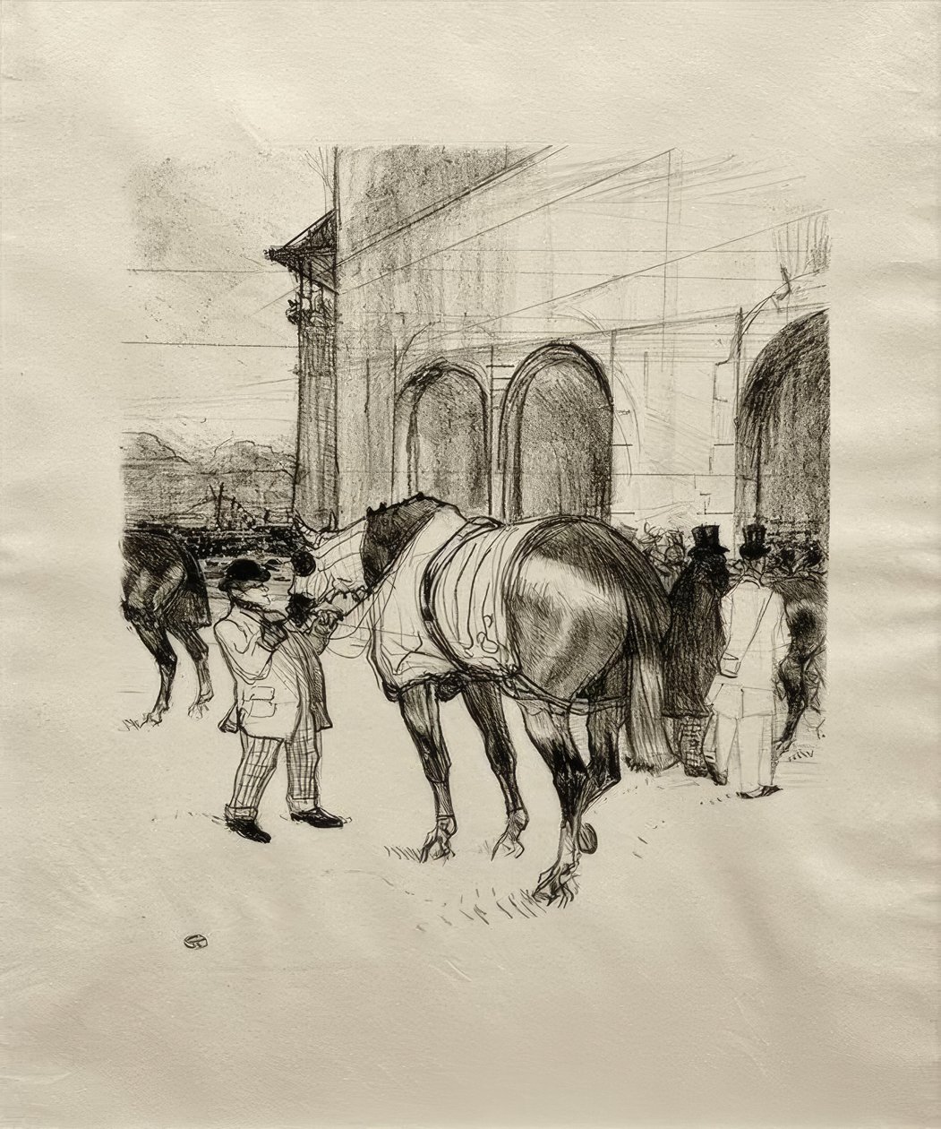 Paddock od Henri de Toulouse Lautrec