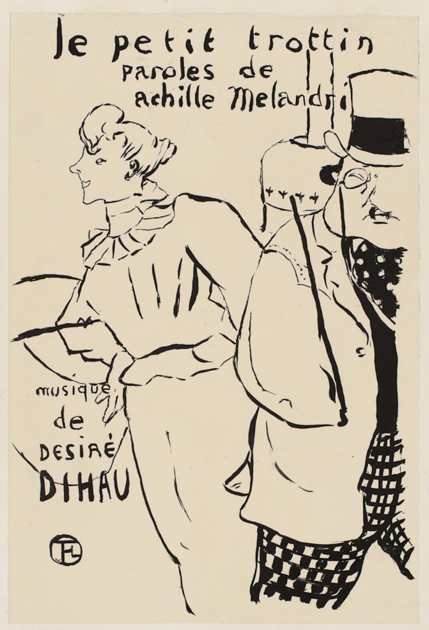 Malý Trottin od Henri de Toulouse Lautrec