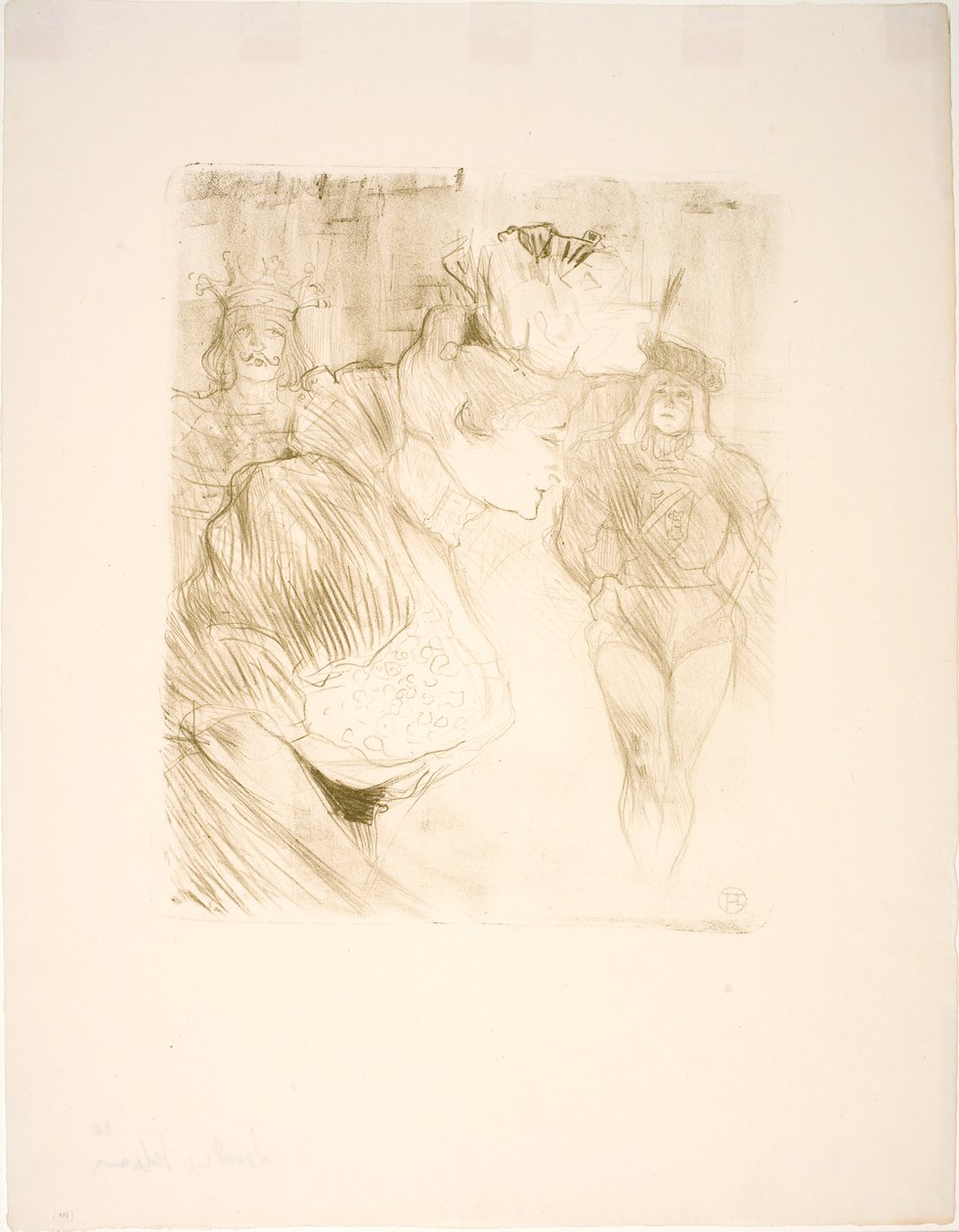 Pozdrav věřitele od Henri de Toulouse Lautrec
