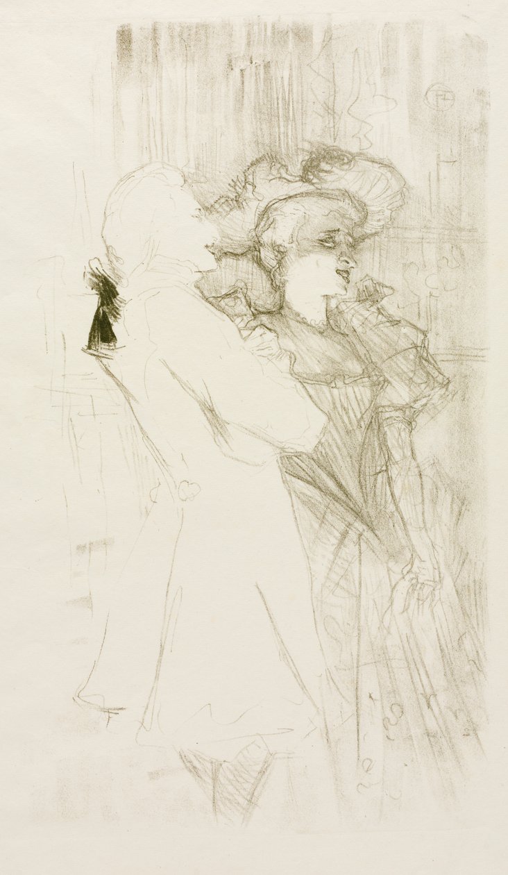 Lender a Auguez ve filmu "Píseň štěstí" od Henri de Toulouse Lautrec
