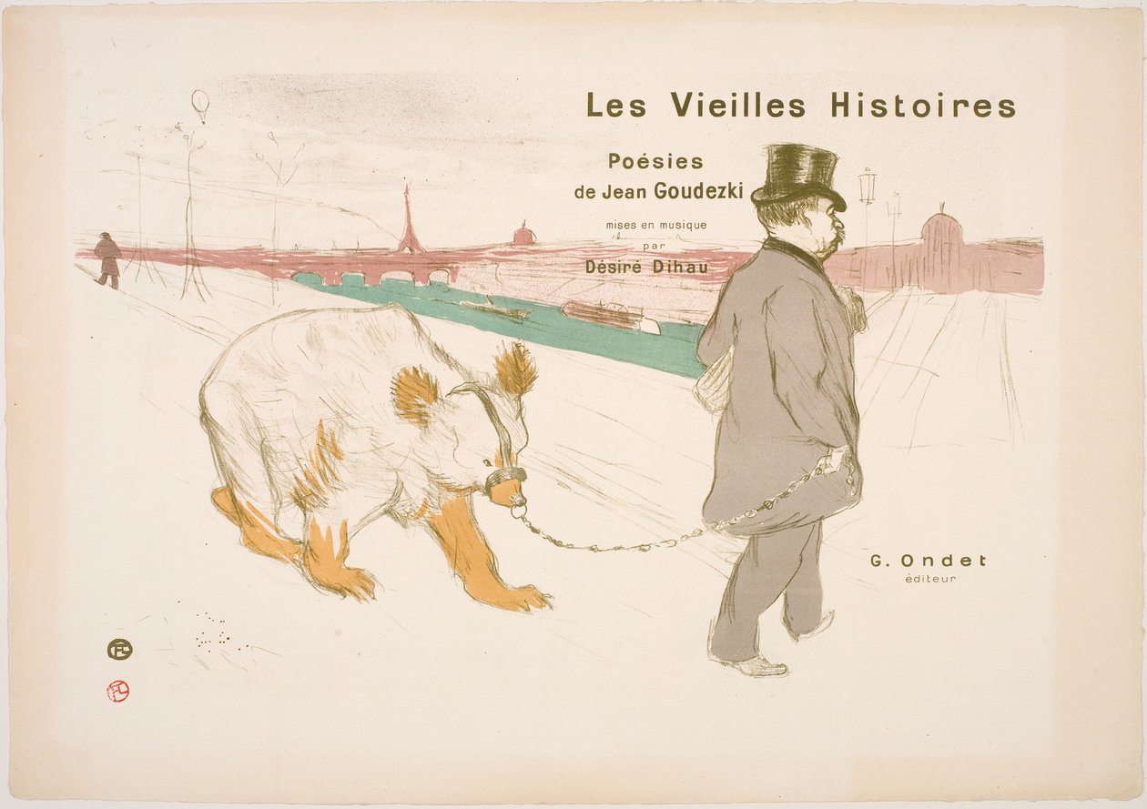 Staré příběhy, obálky od Henri de Toulouse Lautrec