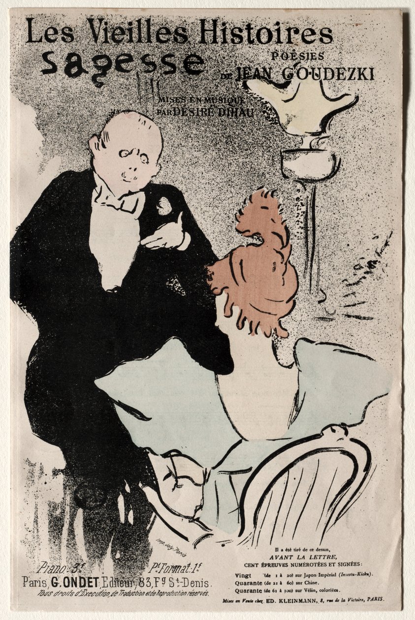 Staré příběhy: Moudrost od Henri de Toulouse Lautrec