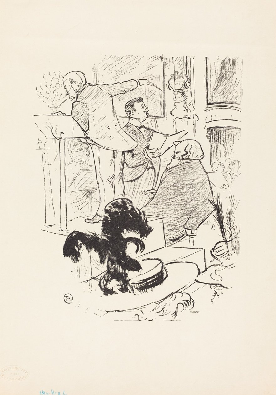 Velké operní koncerty, 1895. od Henri de Toulouse Lautrec