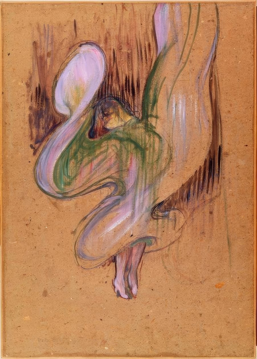 Loïe Fuller v Folies Bergère od Henri de Toulouse Lautrec