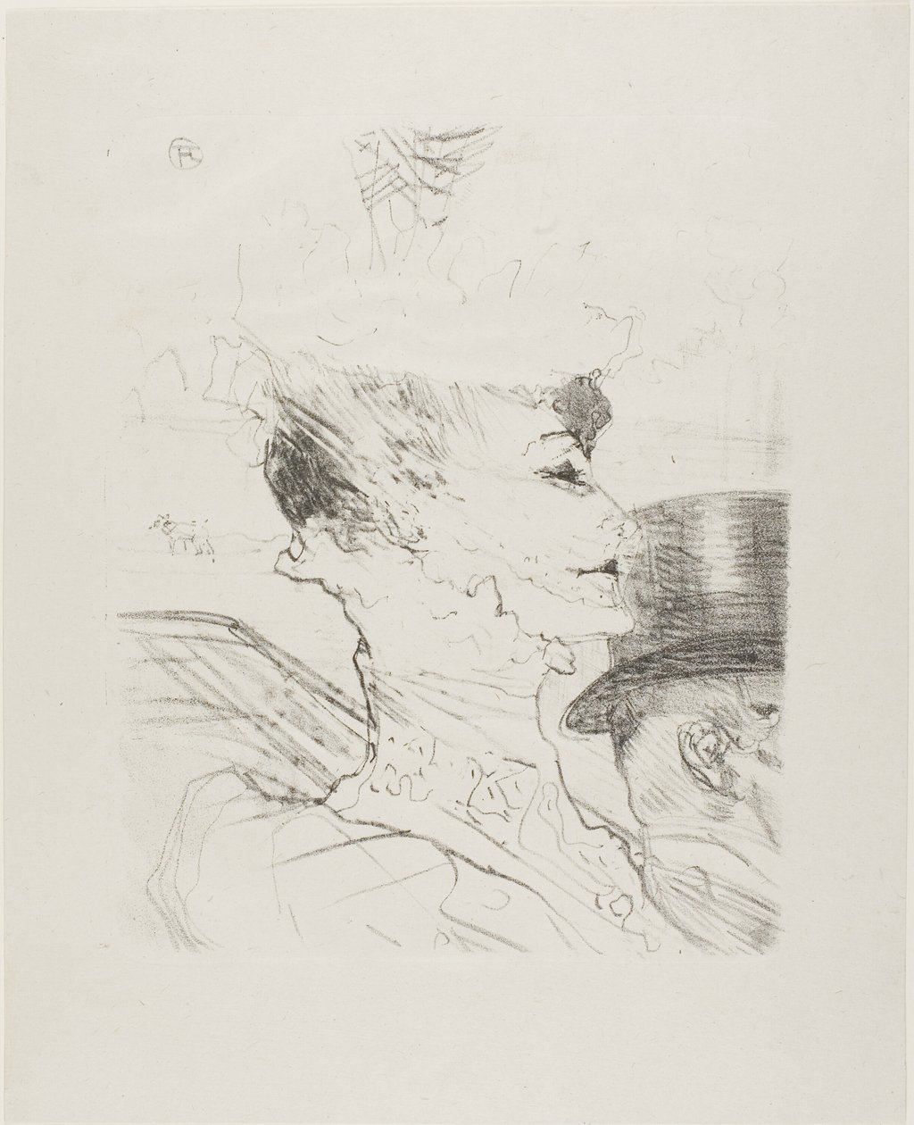 Louise Balthy, z Treize Lithographies od Henri de Toulouse Lautrec